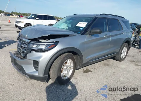 2025 Ford Explorer Active из США, поврежденный, VIN 1FMUK7DH4SGA98489